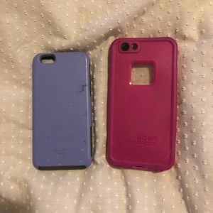 iphone 6/7 Protective Case Lot includes life proof